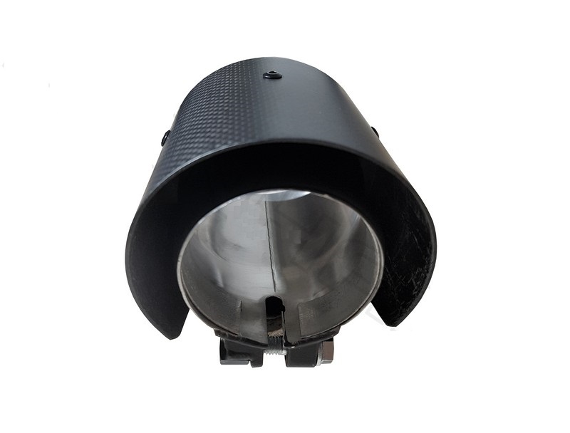 MANHART Carbon Tailpipes 4x100 mm / 4x90 mm for 2020-on Defender - Image 4