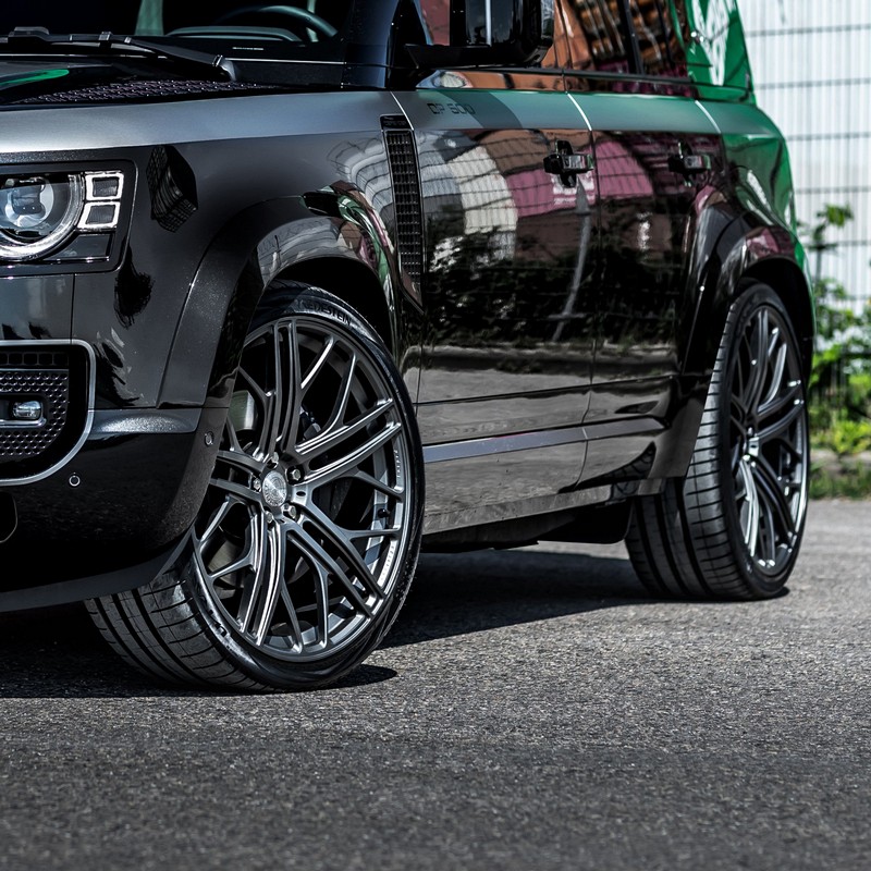MANHART Forged Line Rim Set - Light Grey for 2020-on Defender - Image 6