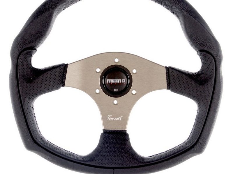 MOMO Tomcat Steering Wheel - 350mm for Land Rover Defender