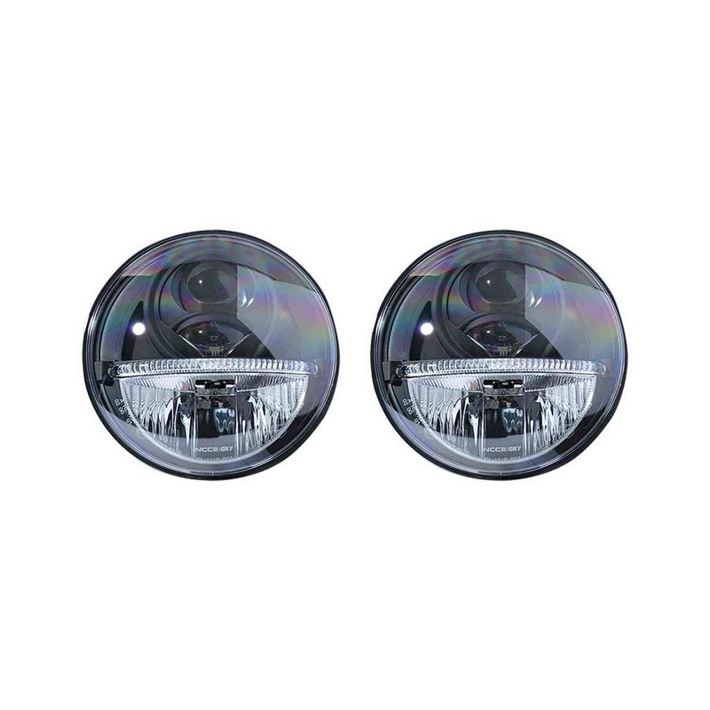 Nolden 7" Bi-LED Headlight Kit (Pair) for Defender 90/110/130 - Image 5