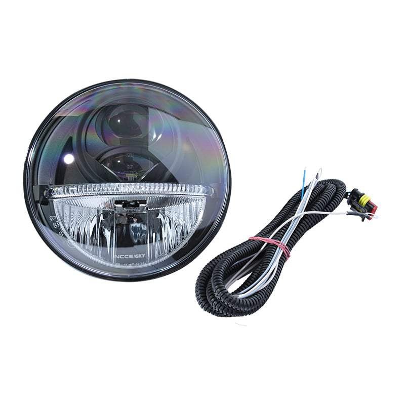 Nolden 7" Bi-LED Headlight Kit (Pair) for Defender 90/110/130 - Image 4