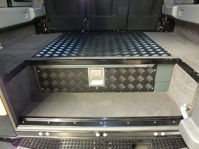 Rear Load Space Lockable Drawer - Fully Fitted for Defender 90/110