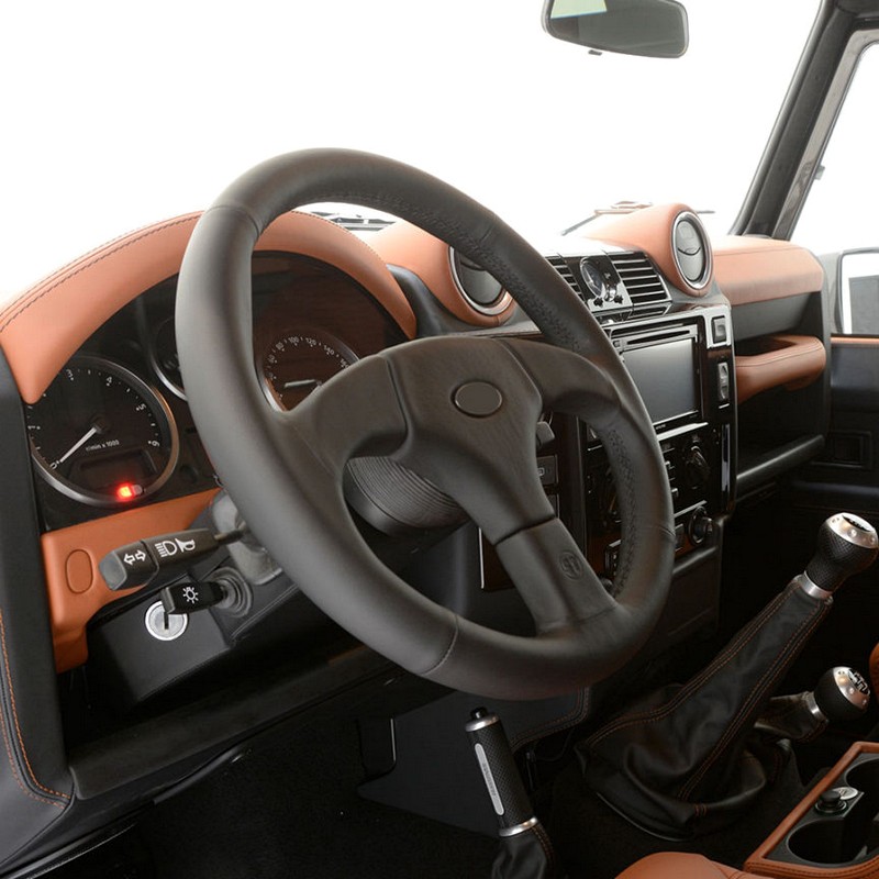 STARTECH Leather Sport Steering Wheel for Land Rover Defender