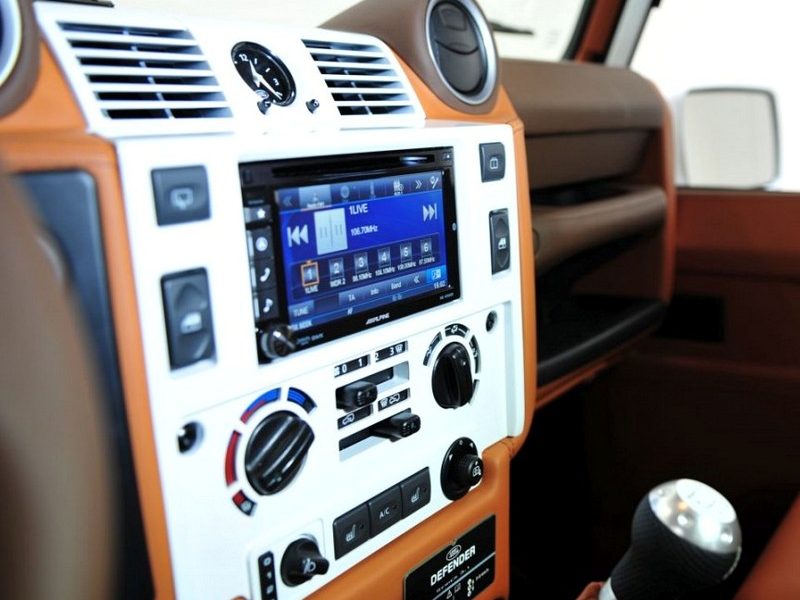 STARTECH Radio Cover for Land Rover Defender