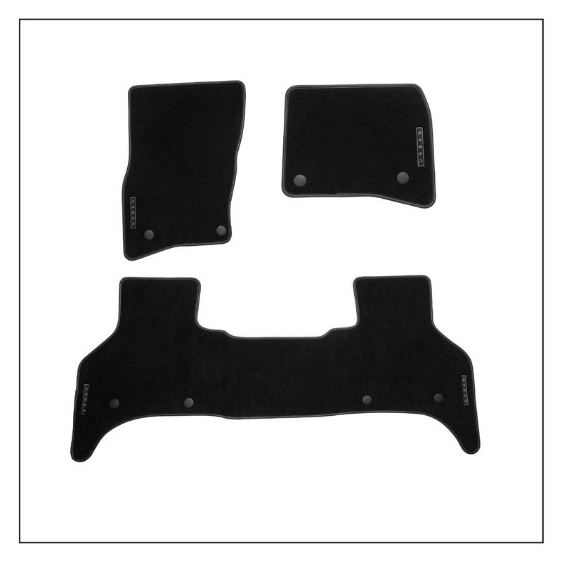 URBAN Carpet Floor Mat Set for 2020+ Defender 90/110