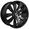 URBAN WX1 22" Rear Wheel Satin Black (22x10 ET25) for 2020+ Defender 90/110/130