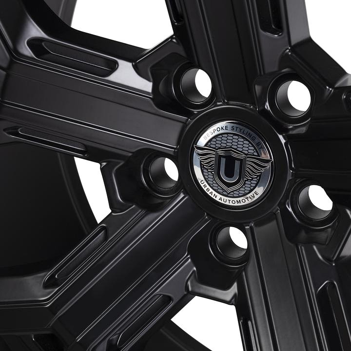 URBAN WX2 22" Rear Wheel Satin Black (22x10 ET25) for 2020+ Defender 90/110/130 - Image 4