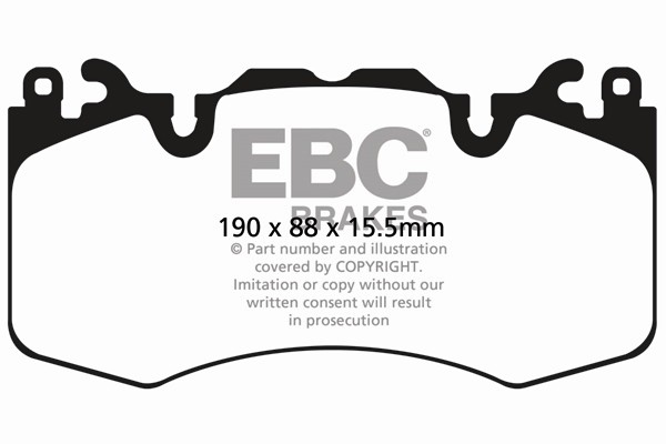 EBC Brakes Pad And Disc Kit To Fit Front - Image 3