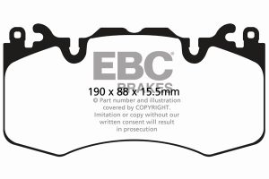 EBC Brakes Pad & Disc Kit to fit Front for 2020+ Defender 90/110 - Image 3