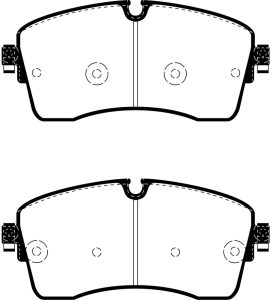 EBC Ultimax OE Replacement Brake Pad Set To Fit Front - Image 2