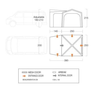 Vango Tailgate AirHub Awning - Image 15