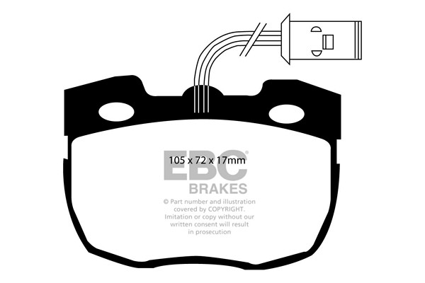 EBC Brakes Pad And Disc Kit To Fit Front - Image 3