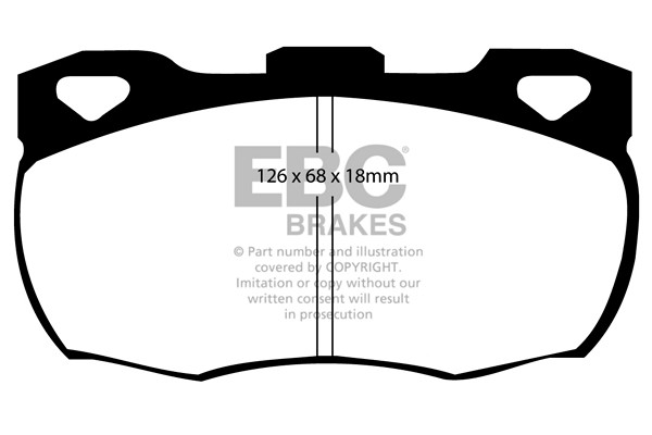 EBC Brakes Pad And Disc Kit To Fit Front - Image 3