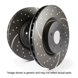 EBC D Series Premium OE Replacement Discs (Pair) To Fit Front