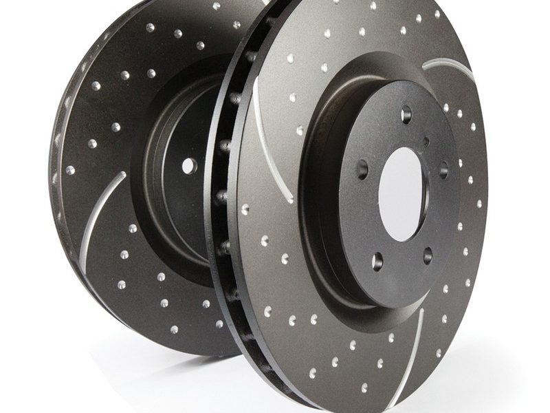 EBC GD Series Slotted And Dimpled Sport Discs (Pair) To Fit Rear