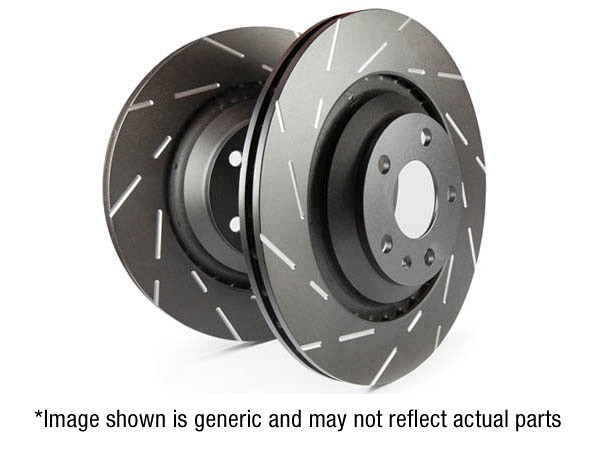 EBC USR Series Fine Slotted Discs (Pair) To Fit Front