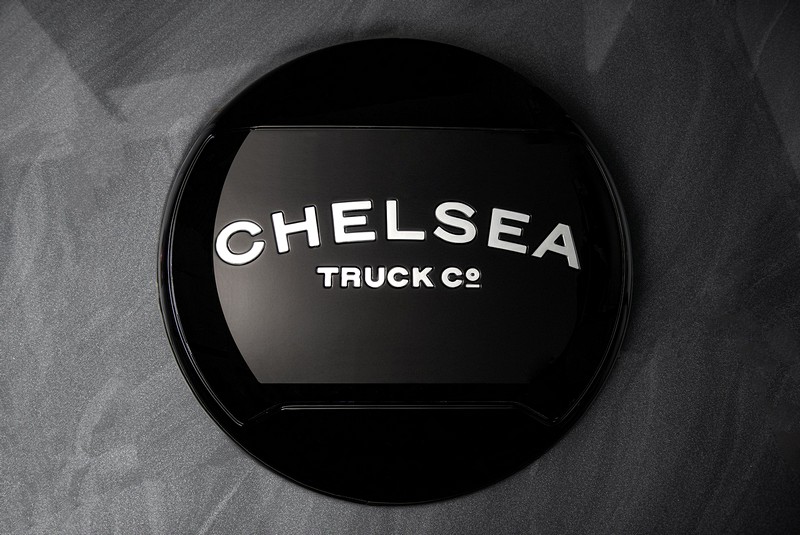 Project Kahn Coconut Lettering for Chelsea Truck Company Hard Spare Wheel Cover for 2020+ Defender 90/110/130 - Image 2