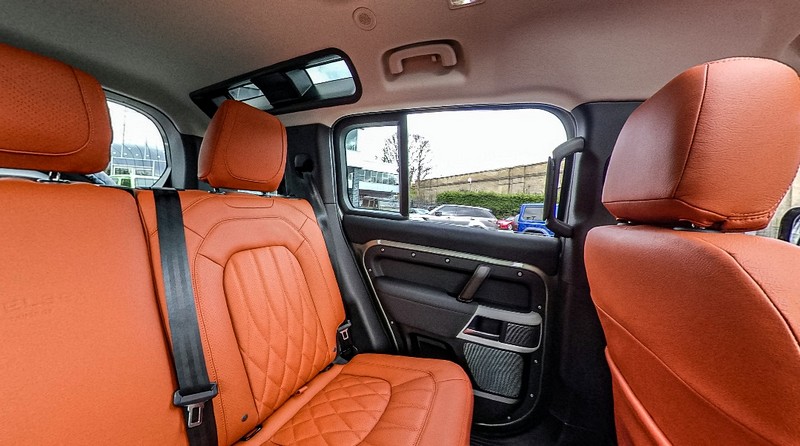 Project Kahn 5 Seats Comfort Leather Interior 360° Tour for 2020+ Defender 110 - Image 5