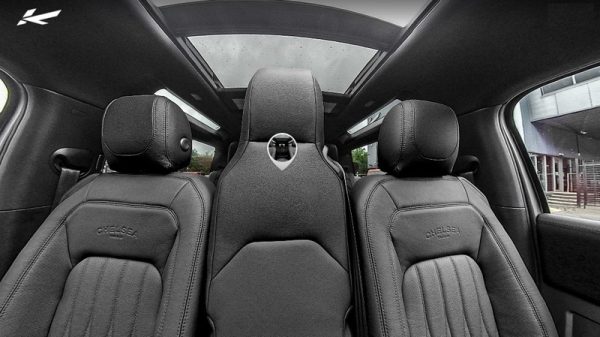 Project Kahn Comfort Leather Interior 360° Tour - Volcanic Black for 2020+ Defender 90
