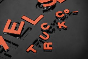 Project Kahn Copper Lettering for Chelsea Truck Company Hard Spare Wheel Cover for 2020+ Defender 90/110/130