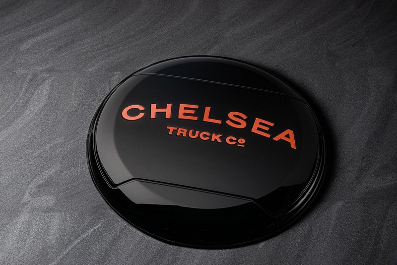 Project Kahn Copper Lettering for Chelsea Truck Company Hard Spare Wheel Cover for 2020+ Defender 90/110/130 - Image 4