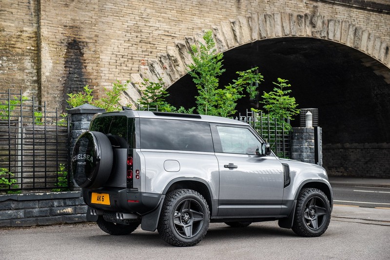 Project Kahn Quad Exhaust System for 2020+ Defender 90 2.0 Petrol - Image 8