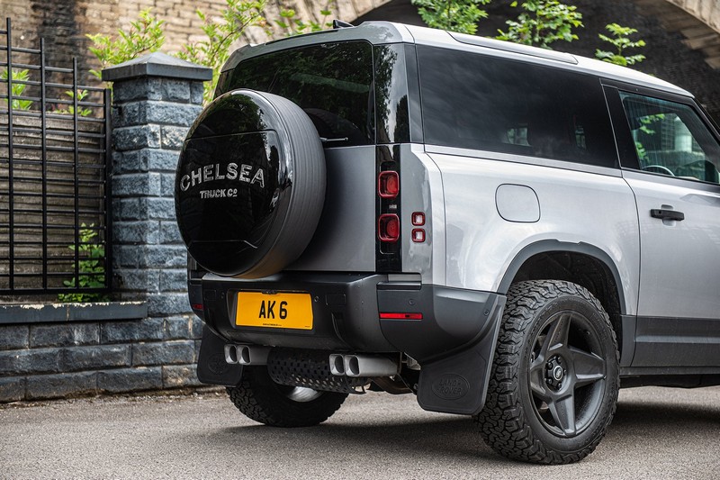 Project Kahn Quad Exhaust System for 2020+ Defender 90 2.0 Petrol - Image 7