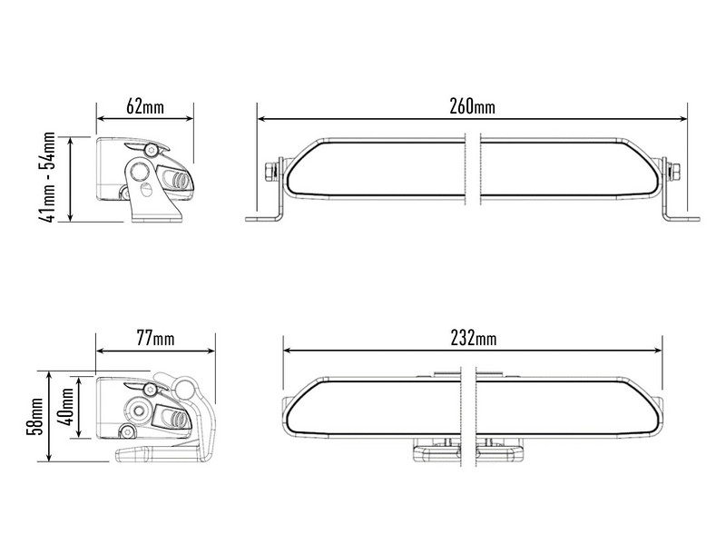 URBAN Lazer Linear-6 LED Light Bar for Land Rover Defender - Image 5