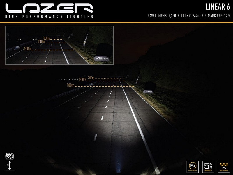 URBAN Lazer Linear-6 LED Light Bar for Land Rover Defender - Image 8