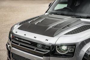 Project Kahn Exposed Carbon Bonnet Vent (Matte) for 2020+ Defender 90/110/130 - Image 2