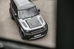 Project Kahn Exposed Carbon Bonnet Vent (Matte) for 2020+ Defender 90/110/130 - Image 9