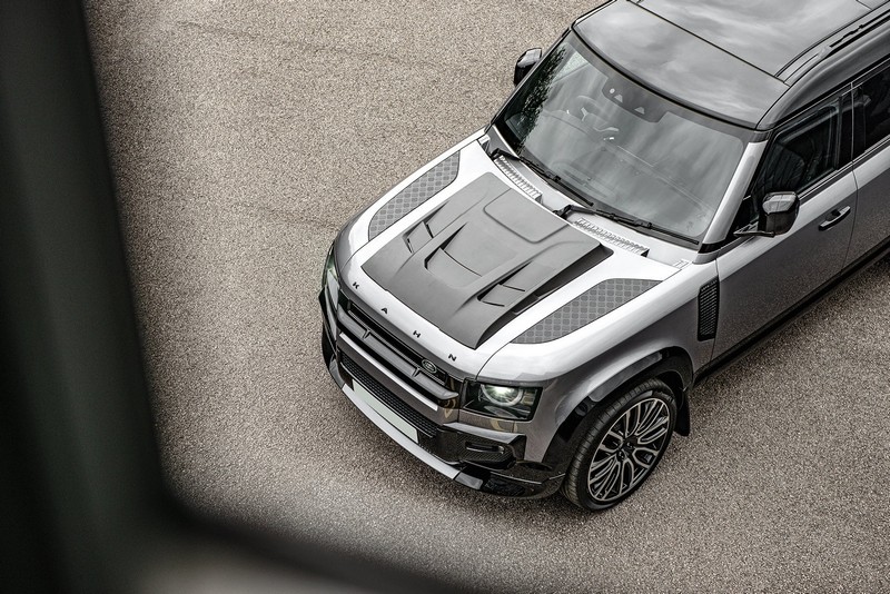 Project Kahn Exposed Carbon Bonnet Vent (Matte) for 2020+ Defender 90/110/130 - Image 8