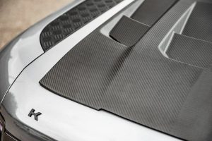 Project Kahn Exposed Carbon Bonnet Vent (Matte) for 2020+ Defender 90/110/130 - Image 7