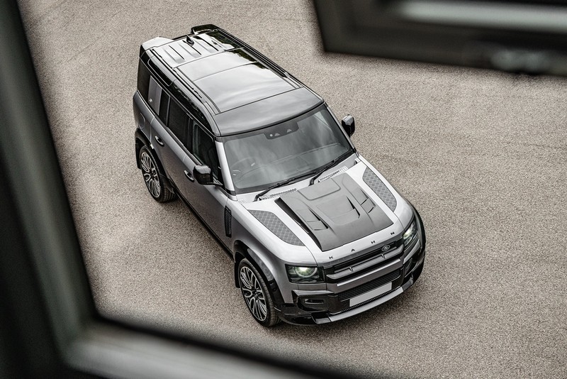 Project Kahn Exposed Carbon Bonnet Vent (Matte) for 2020+ Defender 90/110/130 - Image 6
