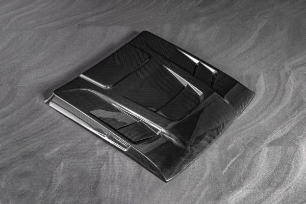 Project Kahn Exposed Carbon Bonnet Vent (Matte) for 2020+ Defender 90/110/130