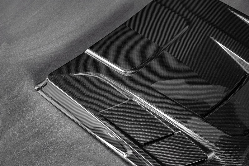 Project Kahn Exposed Carbon Bonnet Vent (Matte) for 2020+ Defender 90/110/130 - Image 14