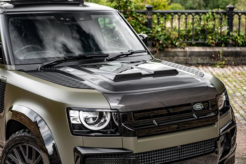 Project Kahn Exposed Carbon Vented Bonnet for 2020+ Defender 90/110/130 - Image 5