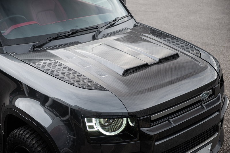 Project Kahn Exposed Carbon Vented Bonnet for 2020+ Defender 90/110/130 - Image 20