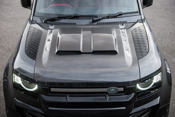 Project Kahn Exposed Carbon Vented Bonnet for 2020+ Defender 90/110/130