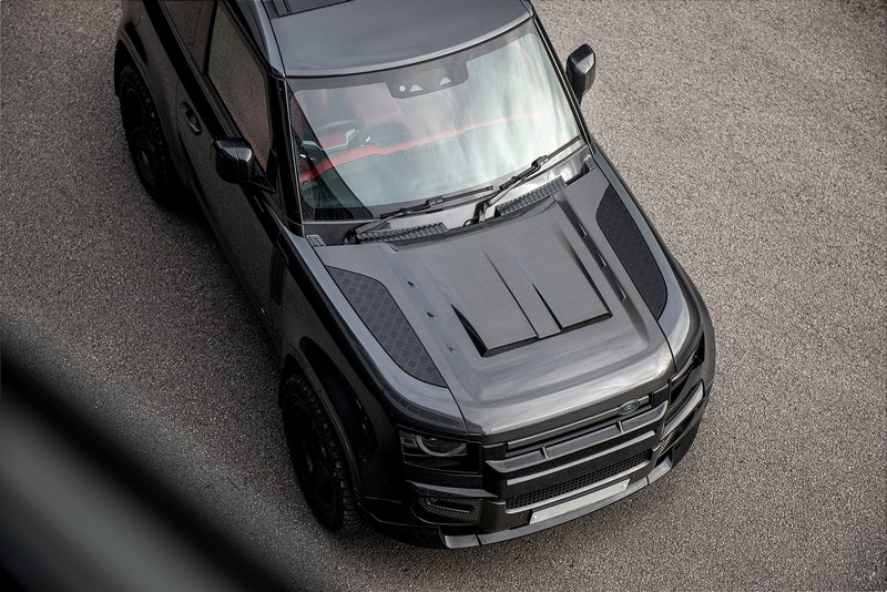 Project Kahn Exposed Carbon Vented Bonnet for 2020+ Defender 90/110/130 - Image 15