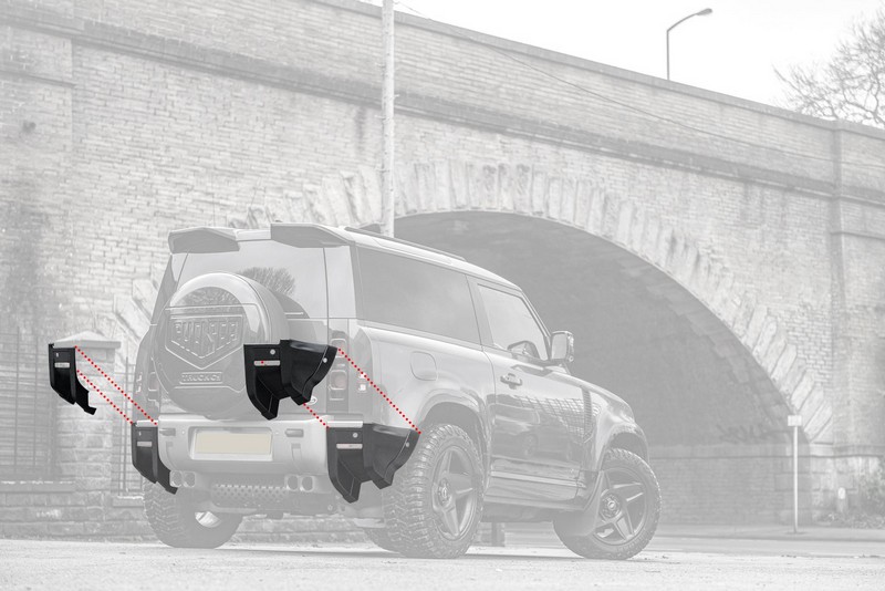 Project Kahn Rear Bumper Spats for 2020+ Defender 90/110 - Image 2