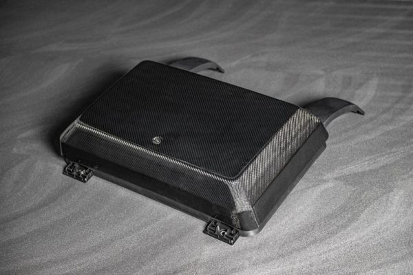 Project Kahn Side-Mounted Exposed Carbon Storage Box for 2020+ Defender 90/110/130