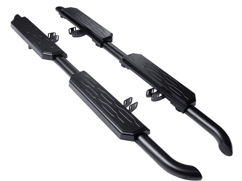 URBAN Black Shadow Side Steps (Honeycomb) for 2020+ Defender 110/130
