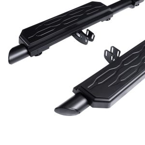 URBAN Black Shadow Side Steps (Chequer Plate) for 2020+ Defender 110/130 - Image 7