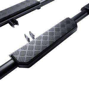 URBAN Black Shadow Side Steps (Chequer Plate) for 2020+ Defender 110/130 - Image 5