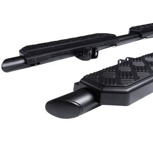 URBAN Black Shadow Side Steps (Chequer Plate) for 2020+ Defender 110/130 - Image 2