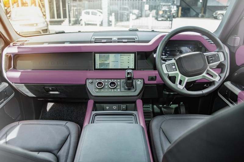 Project Kahan Environment 1: Upper, Middle & Lower Interior (Volcanic Pink) for 2020+ Defender 110 - Image 3