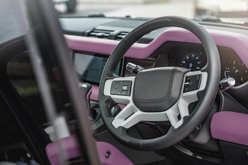 Project Kahan Environment 1: Upper, Middle & Lower Interior (Volcanic Pink) for 2020+ Defender 110 - Image 2