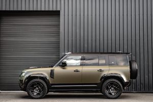 Project Kahn Mondial Retro RS-Forged Light Alloy Wheels - 9x20" Satin Black for 2020+ Defender 90/110/130 - Image 12