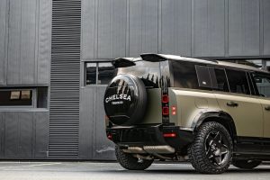 Project Kahn Mondial Retro RS-Forged Light Alloy Wheels - 9x20" Satin Black for 2020+ Defender 90/110/130 - Image 3